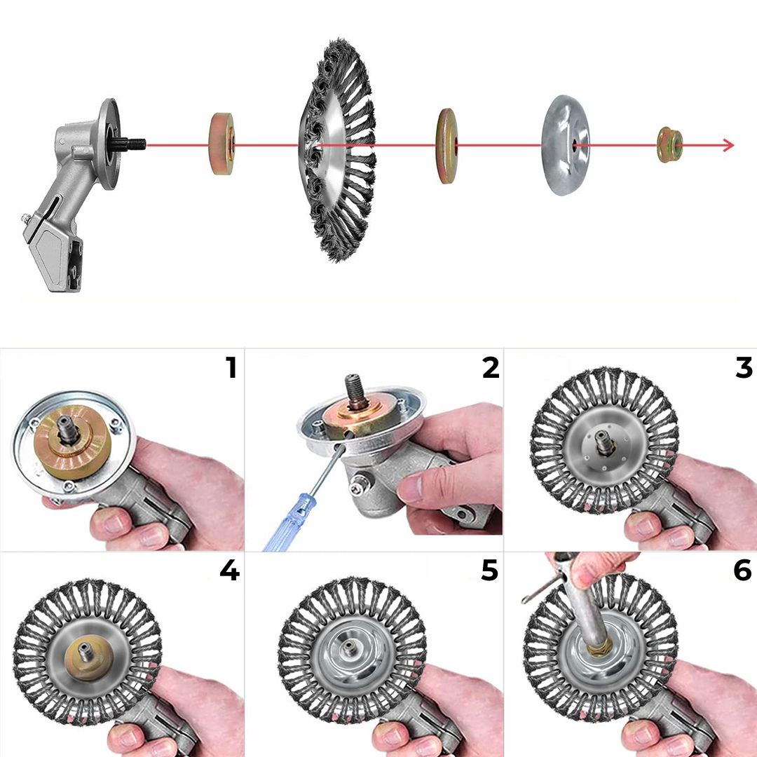 Trimmer brush MEGA MIX (NEW)